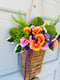 Image of Pansy Wall Basket 