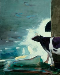 Image 5 of Painting / maleri / "ISLANDS BRYGGE – Malerdrømme og tankestreger – Leifsgade" / 50x60 cm