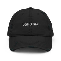 Image 1 of LGTVHD+ Distressed Dad hat