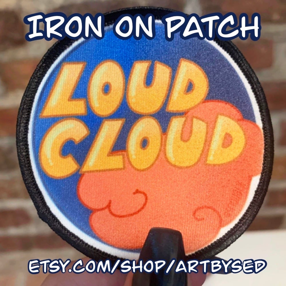 Image of Iron-On Circle Patch