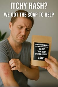 Image 5 of SOAP ROUNDS  FOR HSV,FUNGUS,MOLD,BED BUGS,LICE,JOCK ITCH,BACK ACNE,WORM & PARASITES  