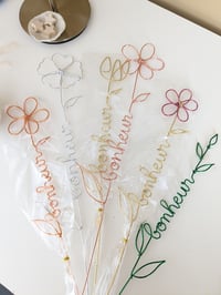Image 5 of Fleur à message - déstockage