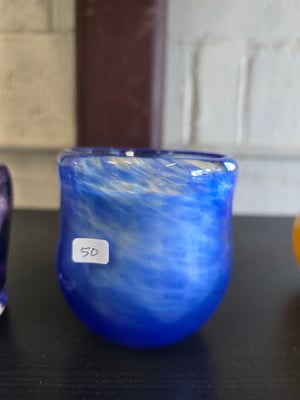 Image of Votive with candle