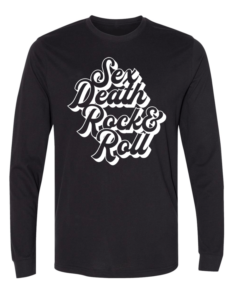 Image of SEX DEATH ROCK AND ROLL LONG SLEEVE T-shirt 