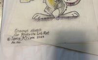 Image 3 of Original Lance McLain Ricky Rat drawing!