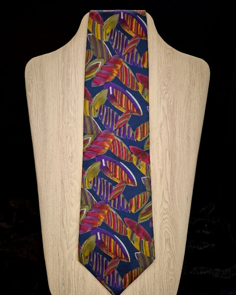 Image of Abstract Multi-Color Men's Necktie
