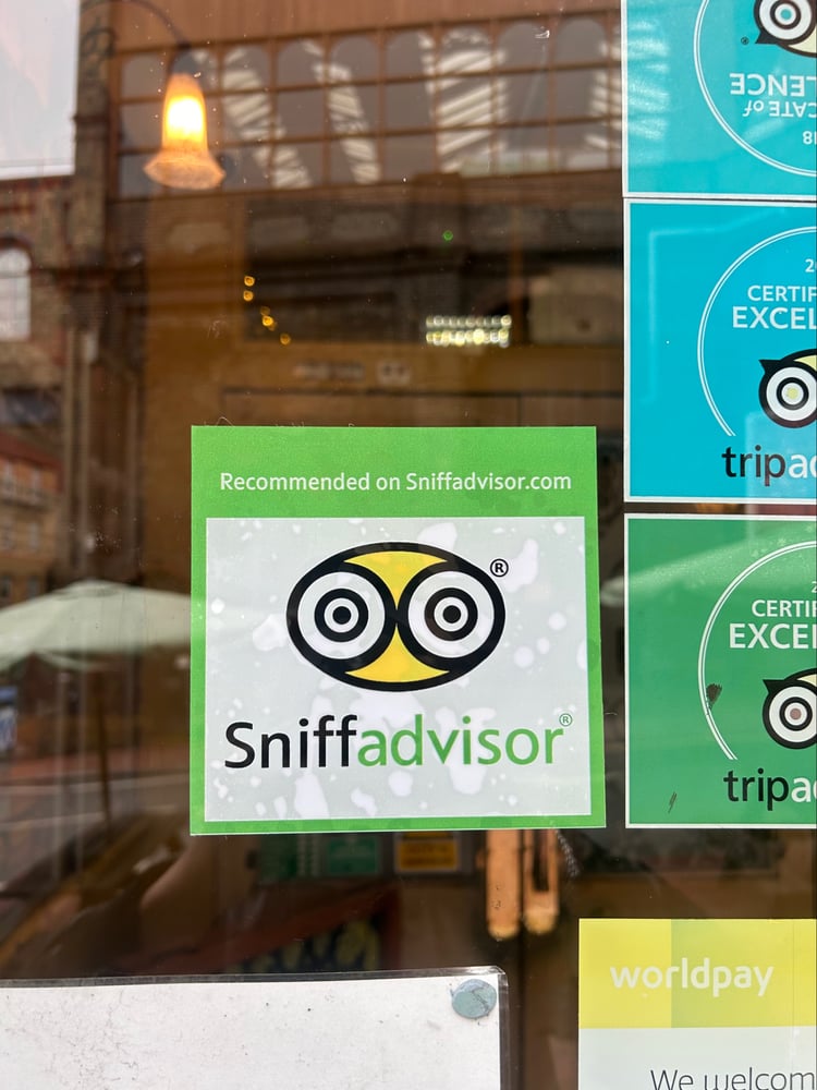 Image of Sniff Advisor Sticker 