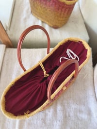 Image 3 of Vintage farm straw bag
