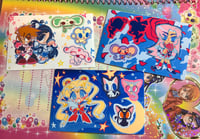 Image 1 of Magical Girl Mini Sticker Sheets