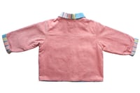 Image 5 of Matching set- dusty pink cord & muted rainbow (ready to ship age 3)