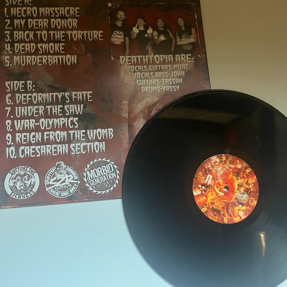 DEATHTOPIA - "Caesarean Section" 12" vinyl LP