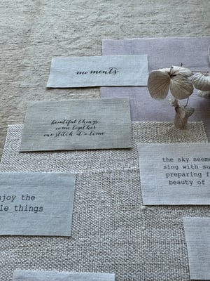 Image of Fabric quotes #1