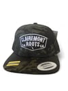 Black camo patch logo SnapBack 