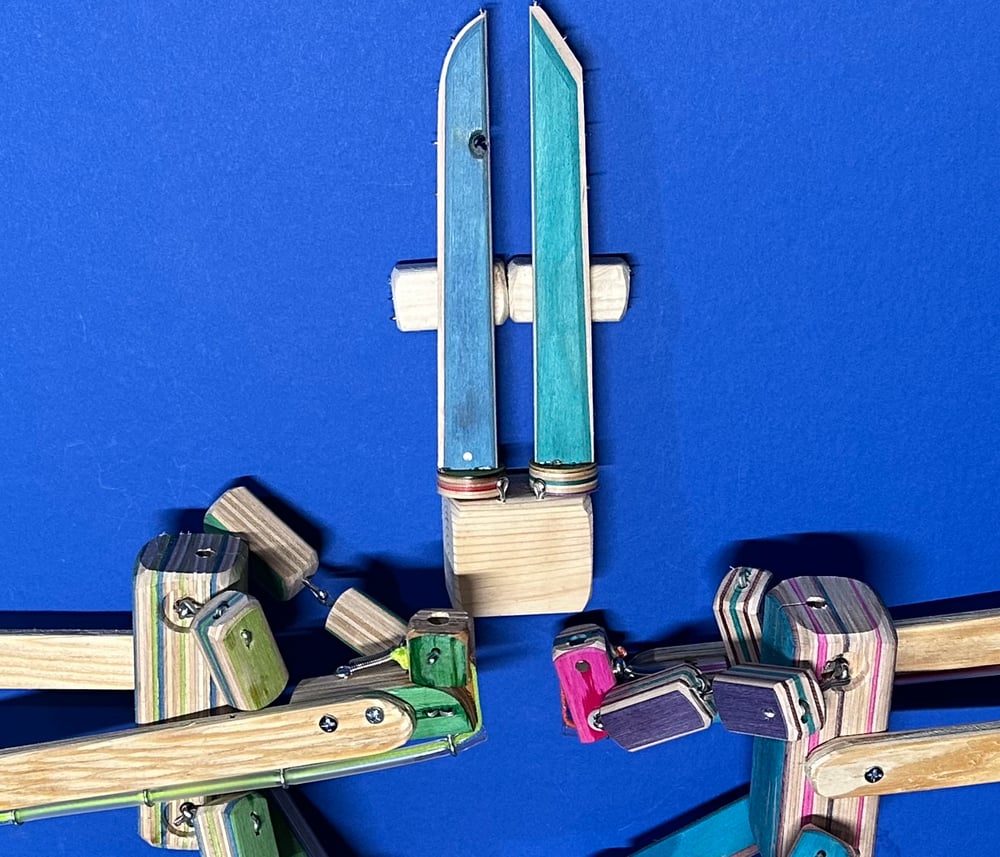 Samurai Block’em Pop’em WoodBots
