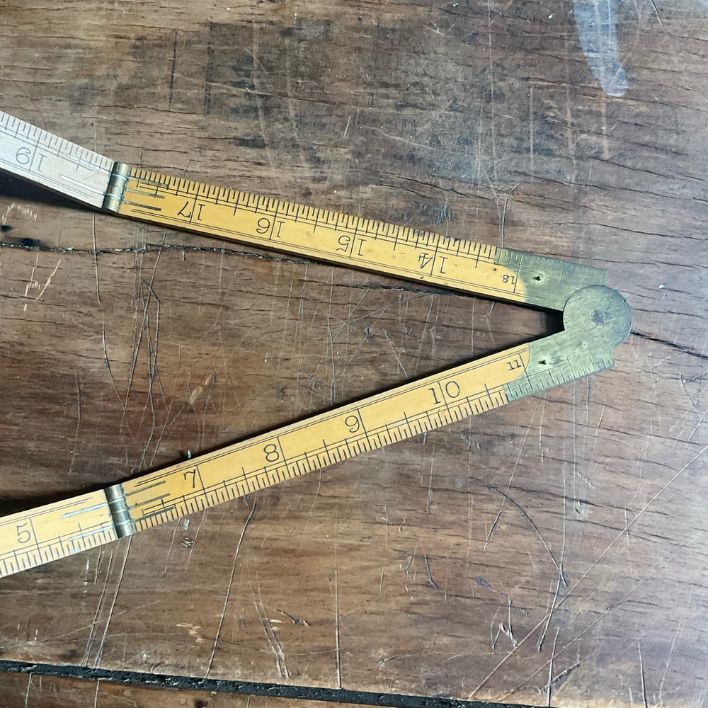 Image of Smaller Rabone Folding Ruler