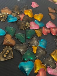 Heart Prada charms