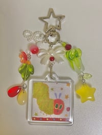 Image 1 of juminocore hungry caterpillar keychain