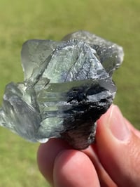 Image 1 of Transparent Phantom Fluorite Crystal Specimen #1804