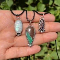 Image 4 of Chrysoprase in Silver 💚🤎