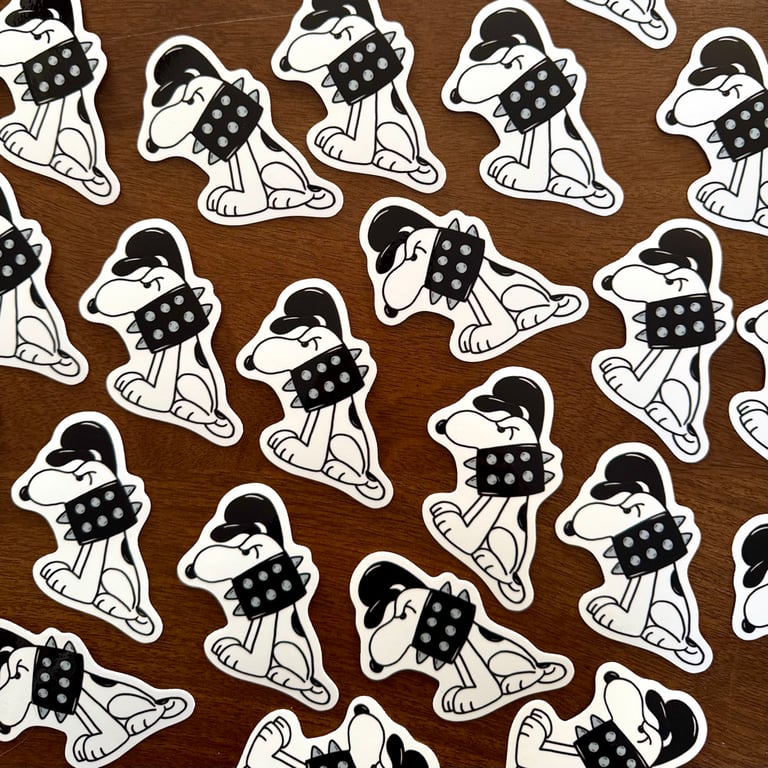 Mad Dog Sticker