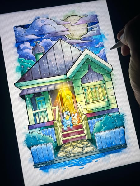Image of Bluey: Rain Night.