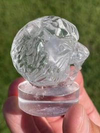 Image 17 of Clear Quartz Crystal Tiger Carving #1794