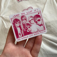 Image 1 of what makes you beautiful sticker