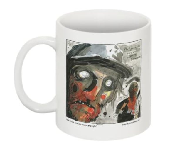 Image of Zombie Mug #1 by Nate Hamel