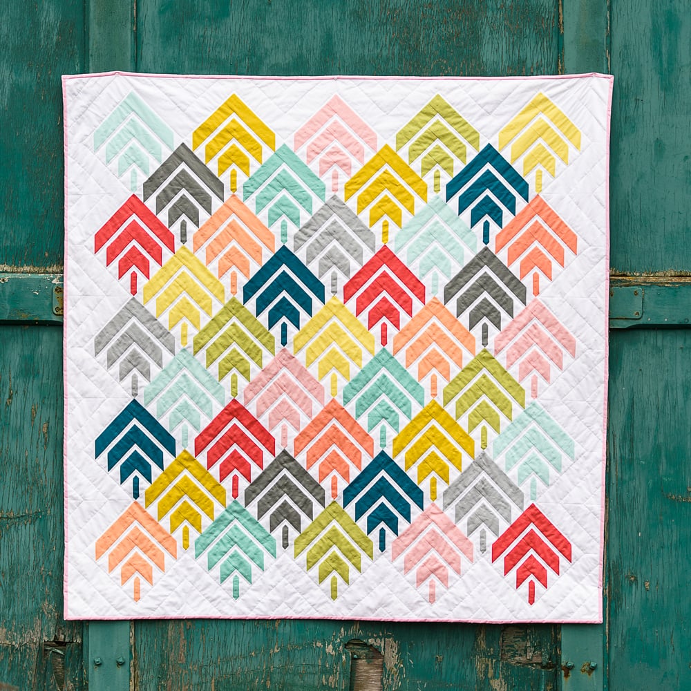 Image of Woodcut Quilt Pattern - PDF