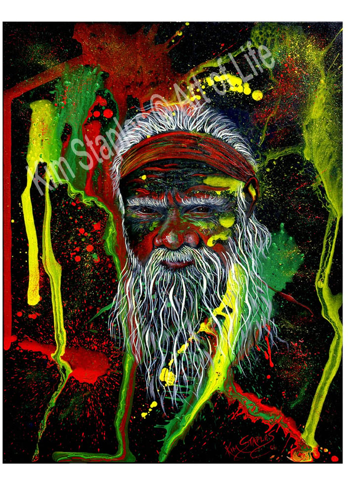 Image of Aboriginal Dreamer  - PRINT