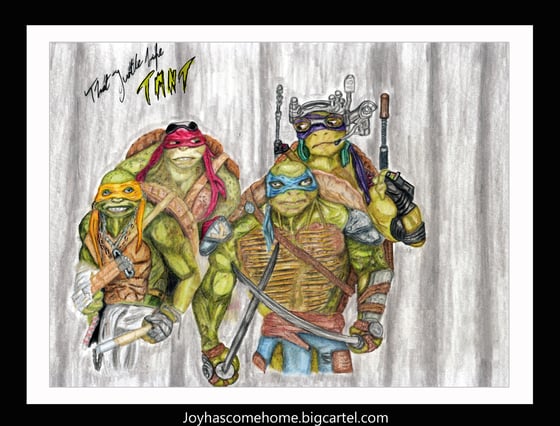 Image of TMNT Teenage Mutant Ninja Turtles Tribute Art