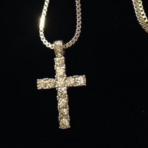 Image of Single bling cross