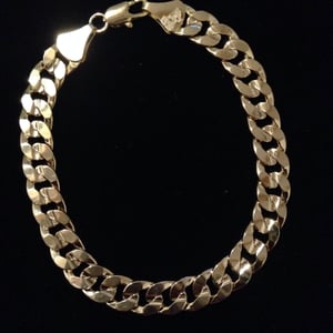 Image of 8mm Classic link chain and bracelet