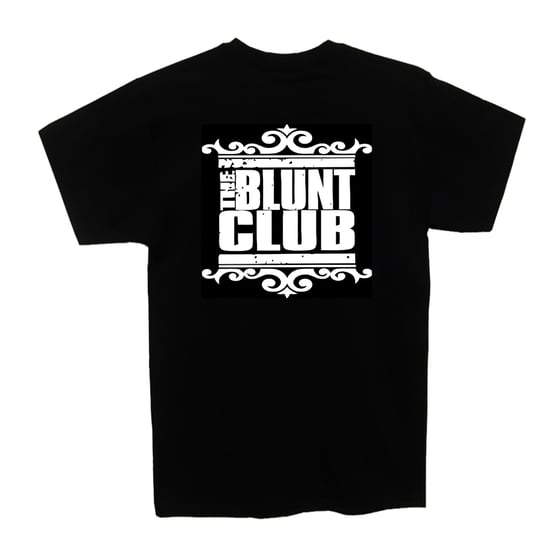 Image of Blunt Club - Mens Logo T (Black)