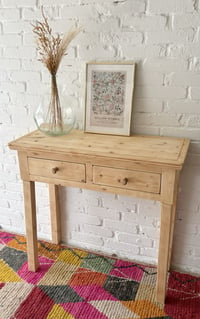 Image 1 of Console en pin 
