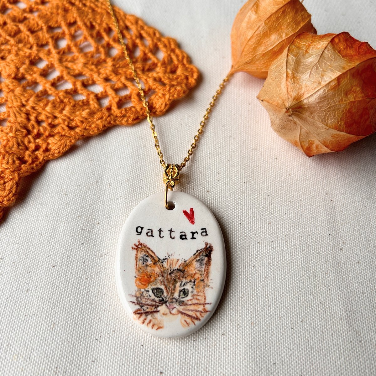 COLLANA CERAMICA - GATTARA
