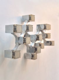Image 1 of Sciolari Cubic Wall Light