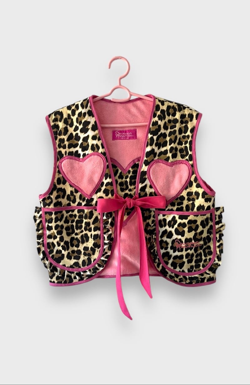 Image of Leo Vest with pink