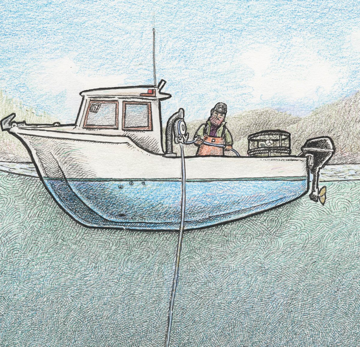 Crab Pot 9" x 15"