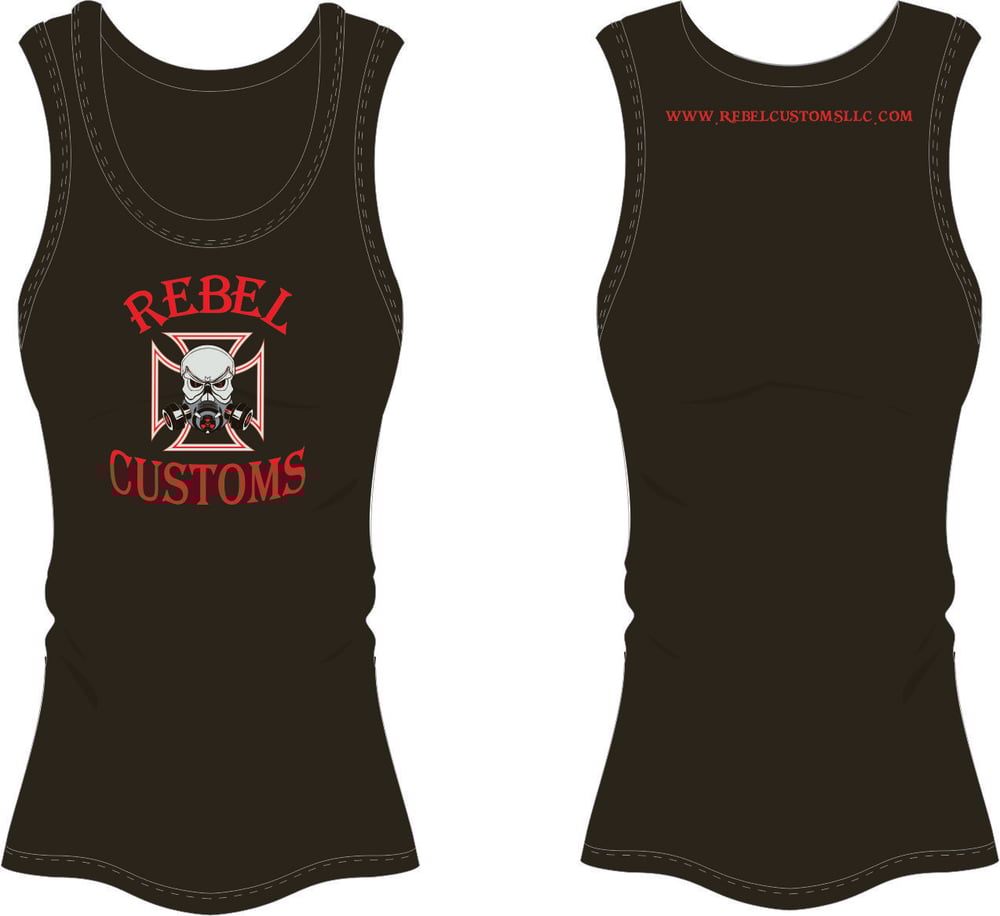 Image of Black Tank Top - ladies