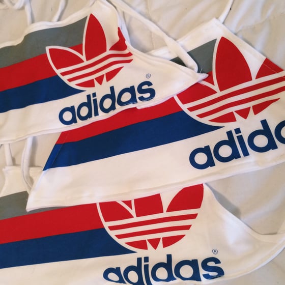 Image of Adidas Wrap Tanks (white)