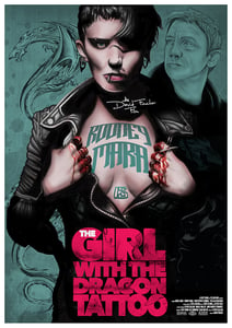 Image of The Girl With The Dragon Tattoo Poster