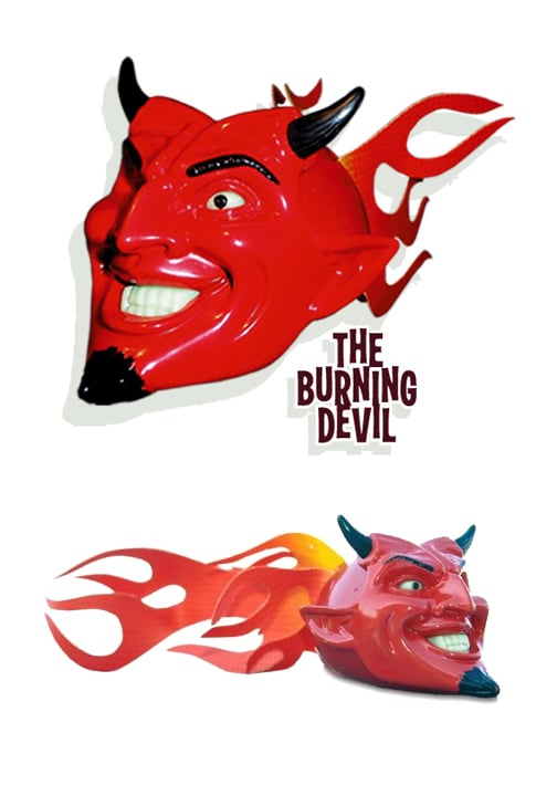 Image of Burning Devil Antenna Topper
