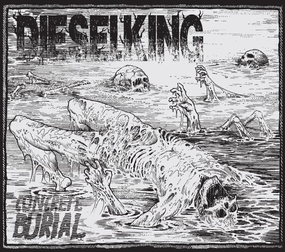 Image of DIESEL KING - 'Concrete Burial' CD