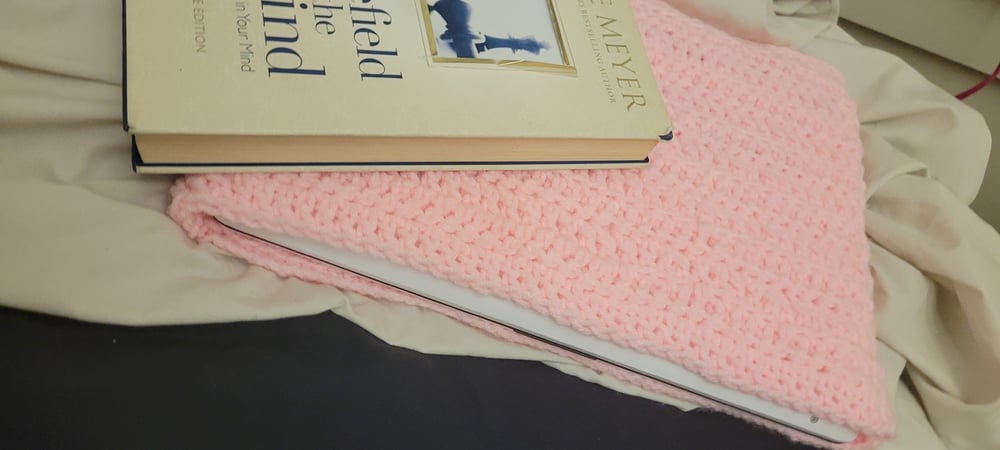 Image of Crochet Laptop Sleeve 