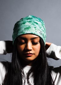 Image 2 of M/R SKULL CAP *GREEN*