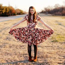 Image 5 of Circle Skirt + Dress Add-on Pattern for the Penelope Peplum