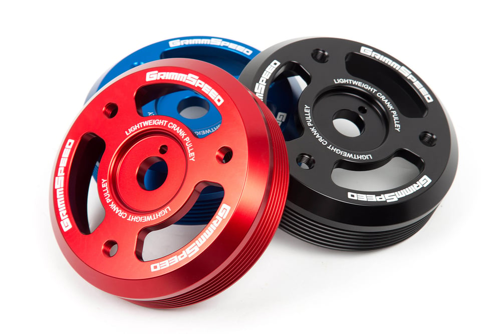 Image of GRIMMSPEED LIGHTWEIGHT CRANK PULLEY - BRZ/FRS