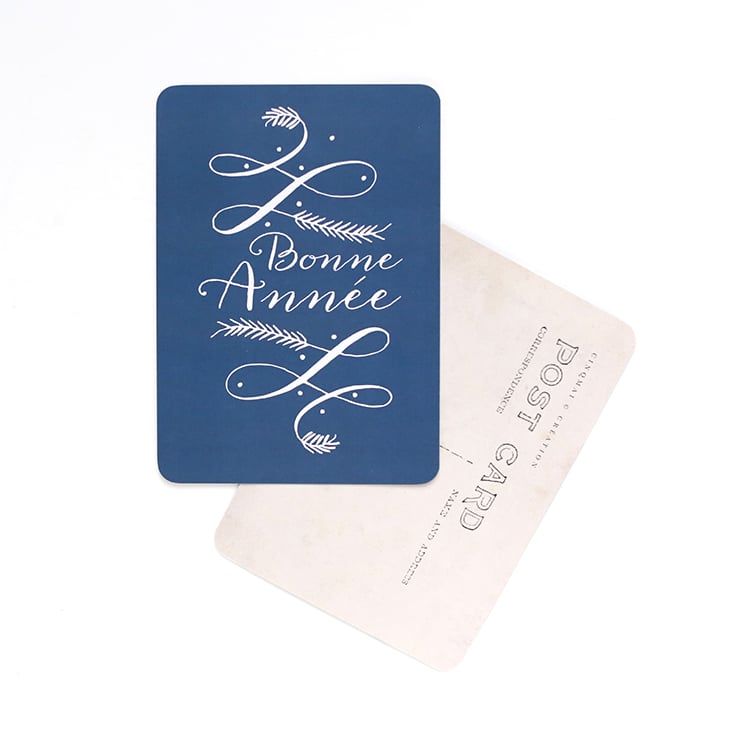 Image of Carte Postale BONNE ANNÉE / LISA