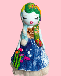 Image 3 of Earth Mother Small Art Doll